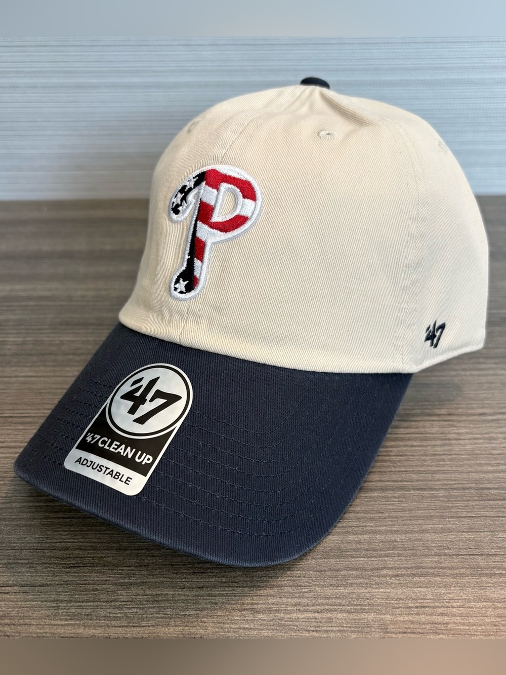 ‘47 Limited Edition American Flag Philadelphia Phillies Clean Up Adjustable Hat